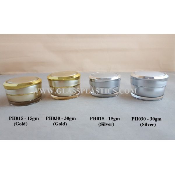 Acrylic Jar - 15gm & 30gm (PH Series)