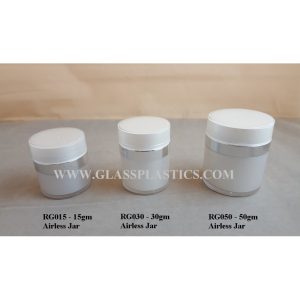 Acrylic Airless Jar - 15ml to 50ml (RG Series)