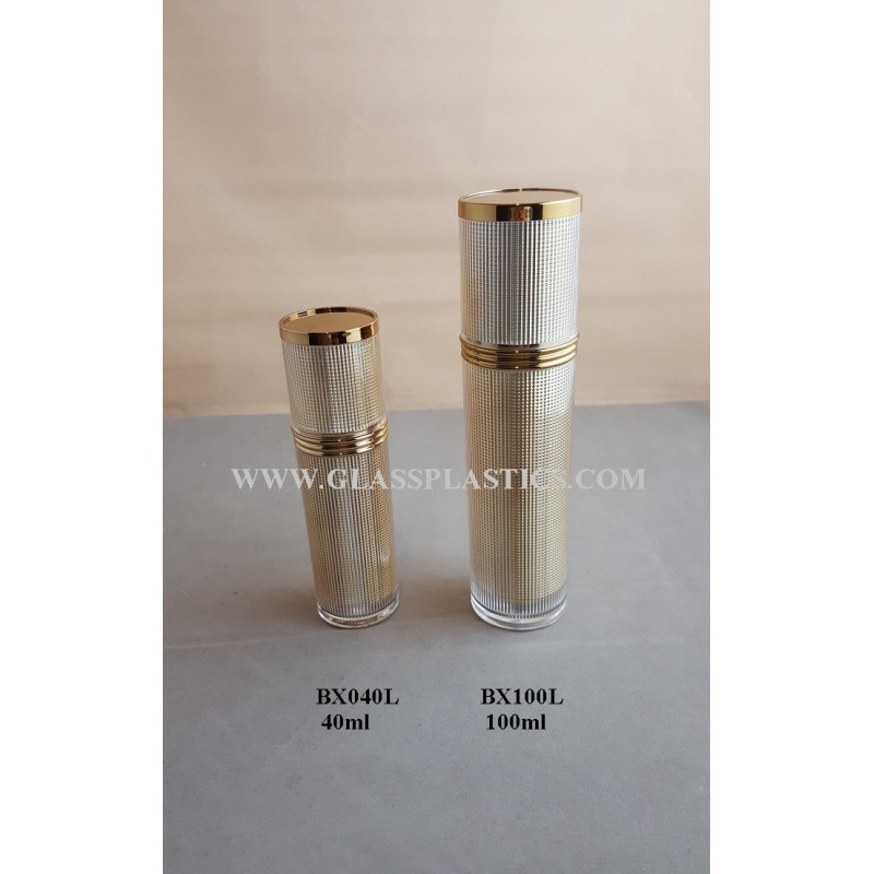 Acrylic Round Bottle – 40ml & 100ml (BX Series)