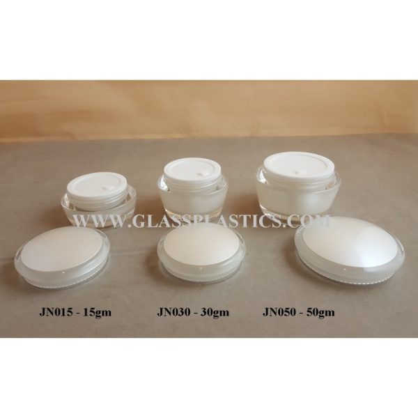 Acrylic Jar - 15gm, 30gm, 50gm (JN Series) - Image 2