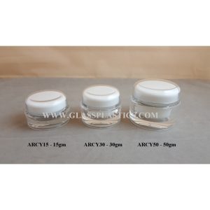 Acrylic Jar - 15gm, 30gm, 50gm