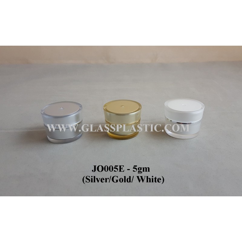 Acrylic Round Jar – 5gm (JO Series)