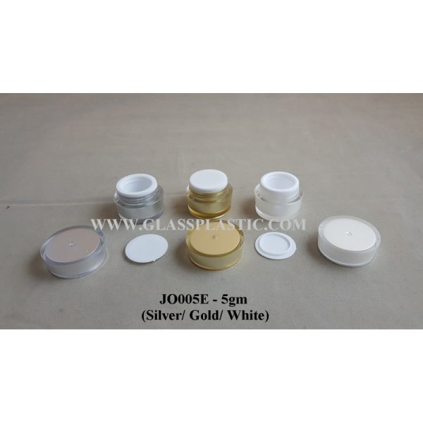 Acrylic Round Jar - 5gm (JO Series) - Image 2
