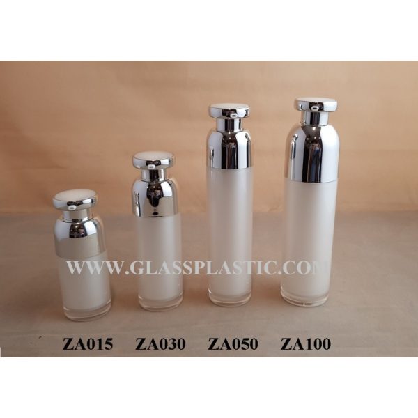 Acrylic Round Airless Bottle & Jar (ZA & GA Series) - Image 3