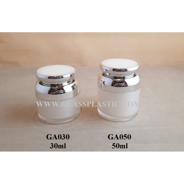 Acrylic Round Airless Bottle & Jar (ZA & GA Series) - Image 2