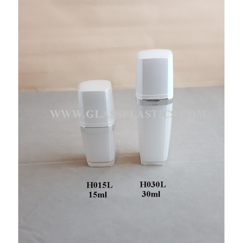 Acrylic Square Bottle HO Series – 15ml & 30ml