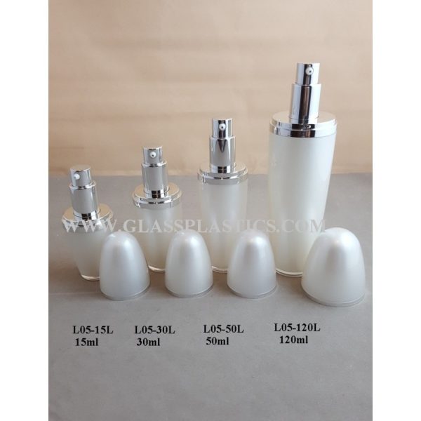 Acrylic Round Bottle - 15ml to 120ml (L05 Series) - Image 2