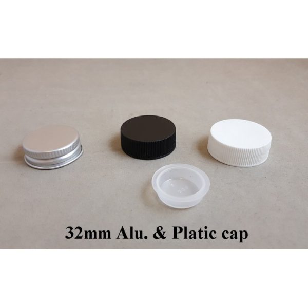 Small Round Glass Bottle : 20ml - Image 3