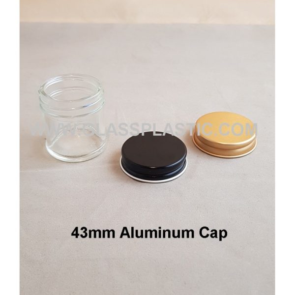 30ml Round Glass Bottle : 37YB - Image 2