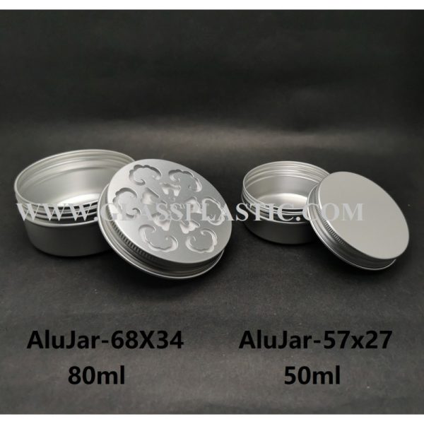 Aluminum Jar - 50ml & 80ml - Image 2