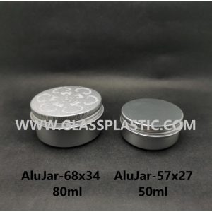 Aluminum Jar - 50ml & 80ml