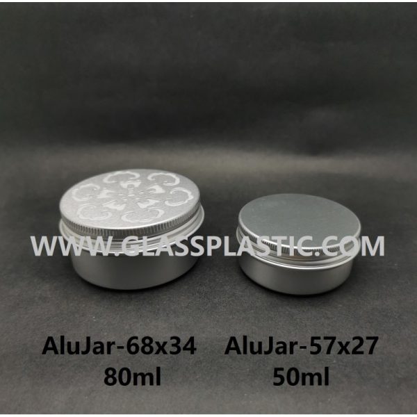 Aluminum Jar - 50ml & 80ml