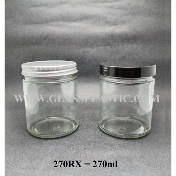 Cream Glass Jar - 60ml, 100ml & 270ml - Image 5
