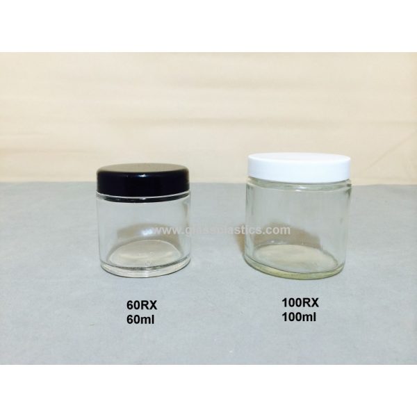 Cream Glass Jar - 60ml, 100ml & 270ml - Image 6
