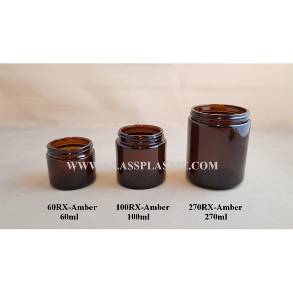 Cream Glass Jar - 60ml, 100ml & 270ml - Image 7