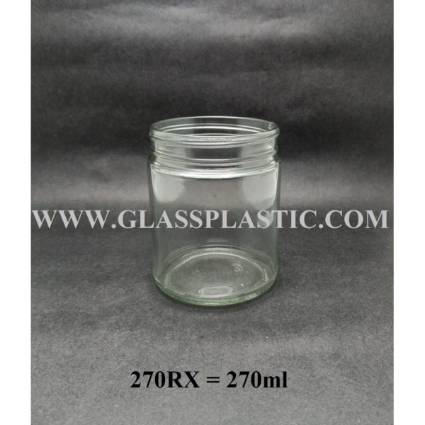 Cream Glass Jar - 60ml, 100ml & 270ml - Image 8