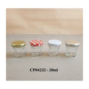 Hexagon Food  Jar - 20gm