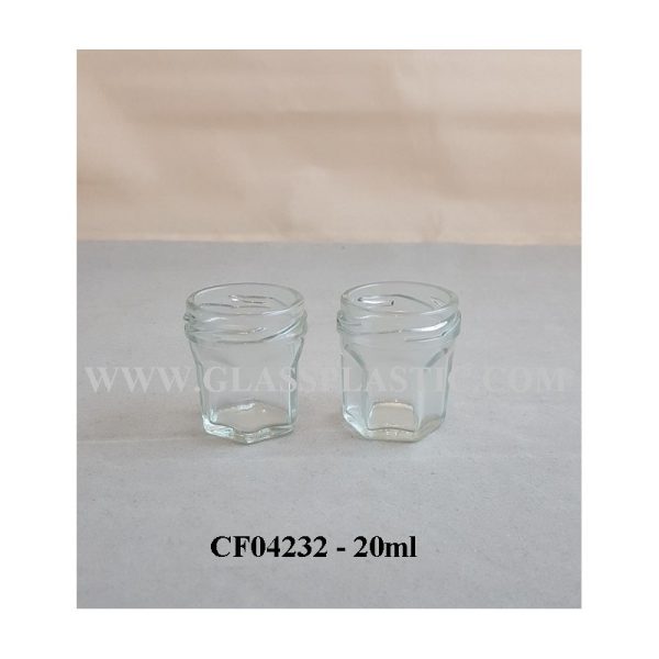 Hexagon Food  Jar - 20gm - Image 2