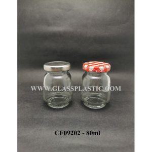 Small Round Food Jar - 80ml