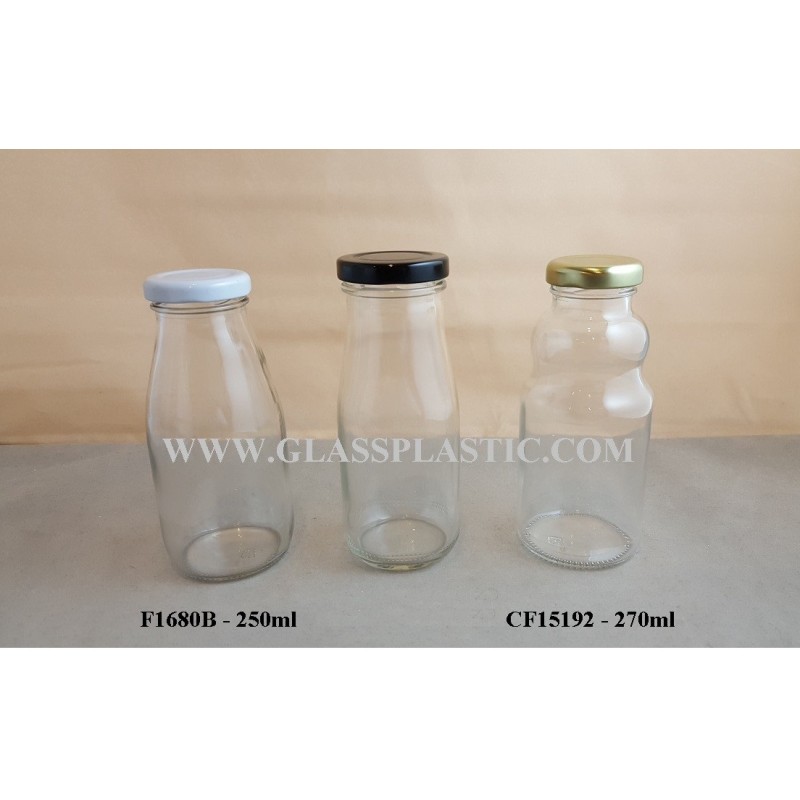 Small Juice Bottle 250ml to 270ml Glass & Plastic Sdn. Bhd.