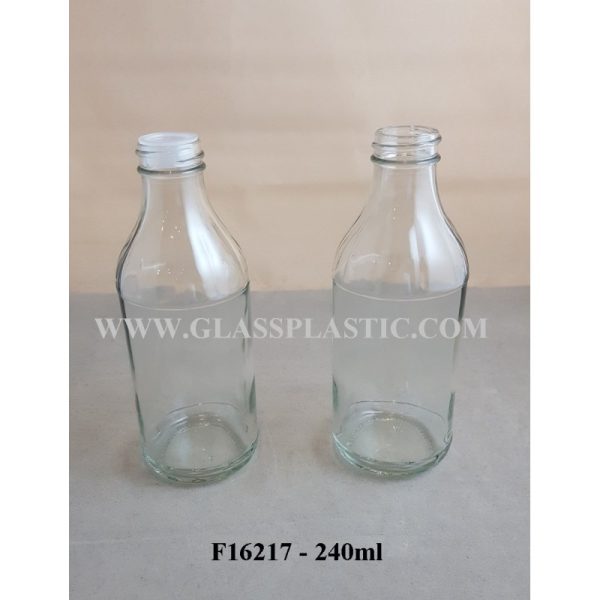 240ml Juice Glass Bottle - Image 2