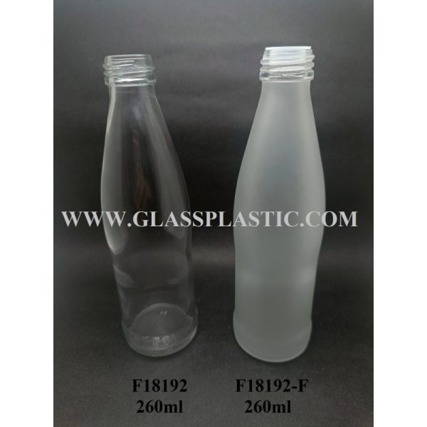 Round Glass Bottle - 260ml - Image 2