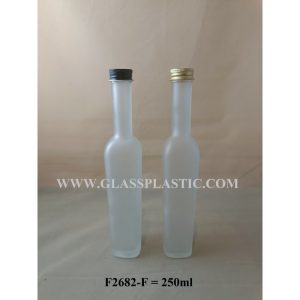 Square Glass Bottle - 250ml