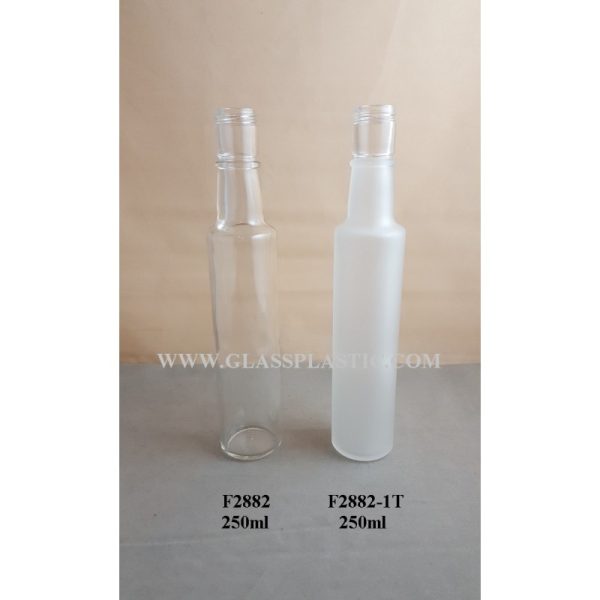 Round Glass Bottle - 250ml - Image 2