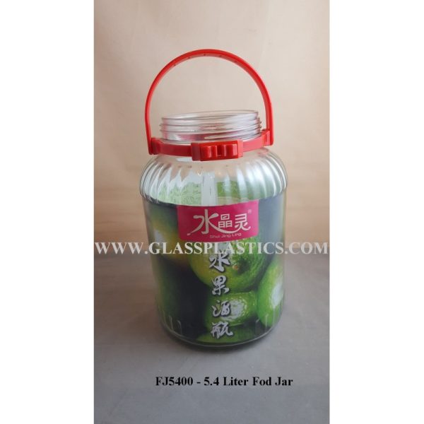 Enzyme Glass Jar - 5.4 Liter - Image 2