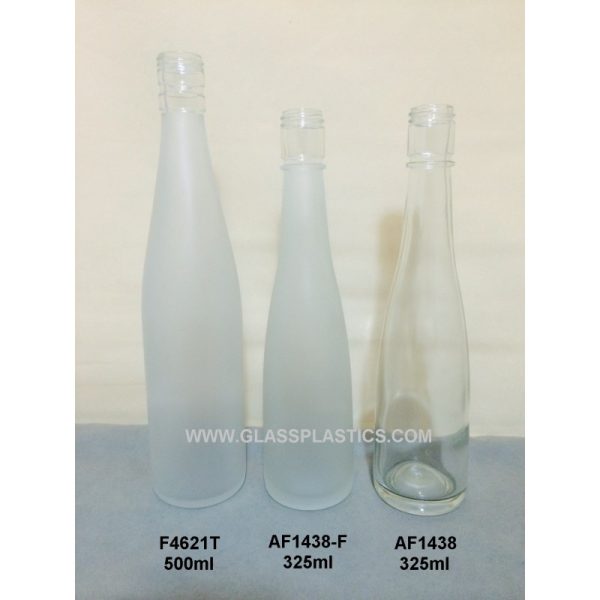 Round Glass Bottle  - 500ml & 325ml - Image 2