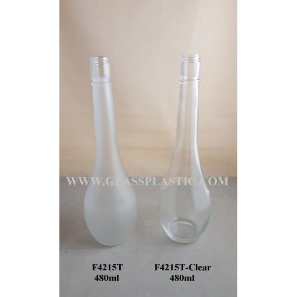 Glass Bottle Long Neck - 480ml - Image 2