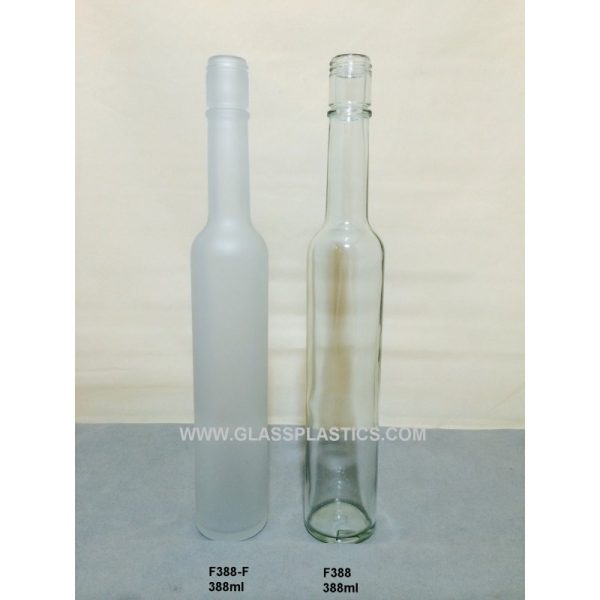 Round Glass Bottle - 388ml - Image 2
