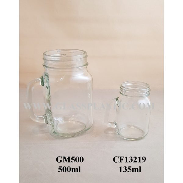 Glass Mug - 135ml & 500ml - Image 2