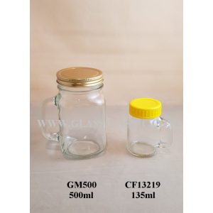 Glass Mug - 135ml & 500ml
