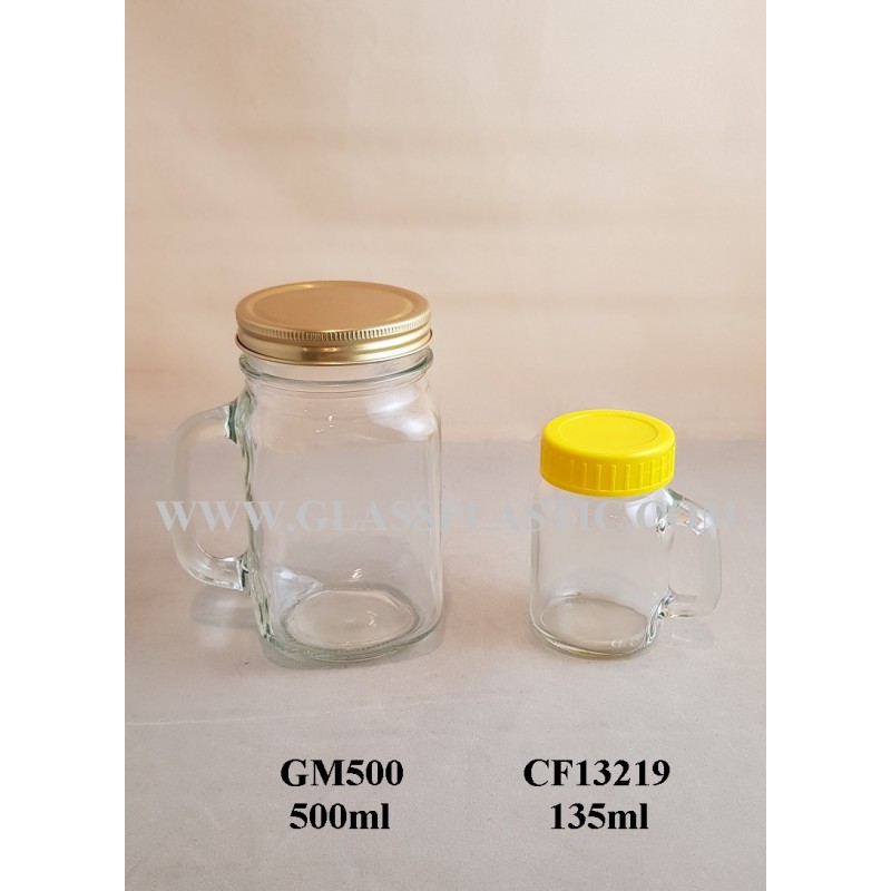 Glass Mug – 135ml & 500ml