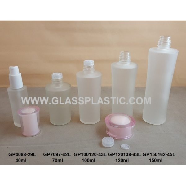 Cosmetic Glass Bottle & Jar - 2 - Image 2