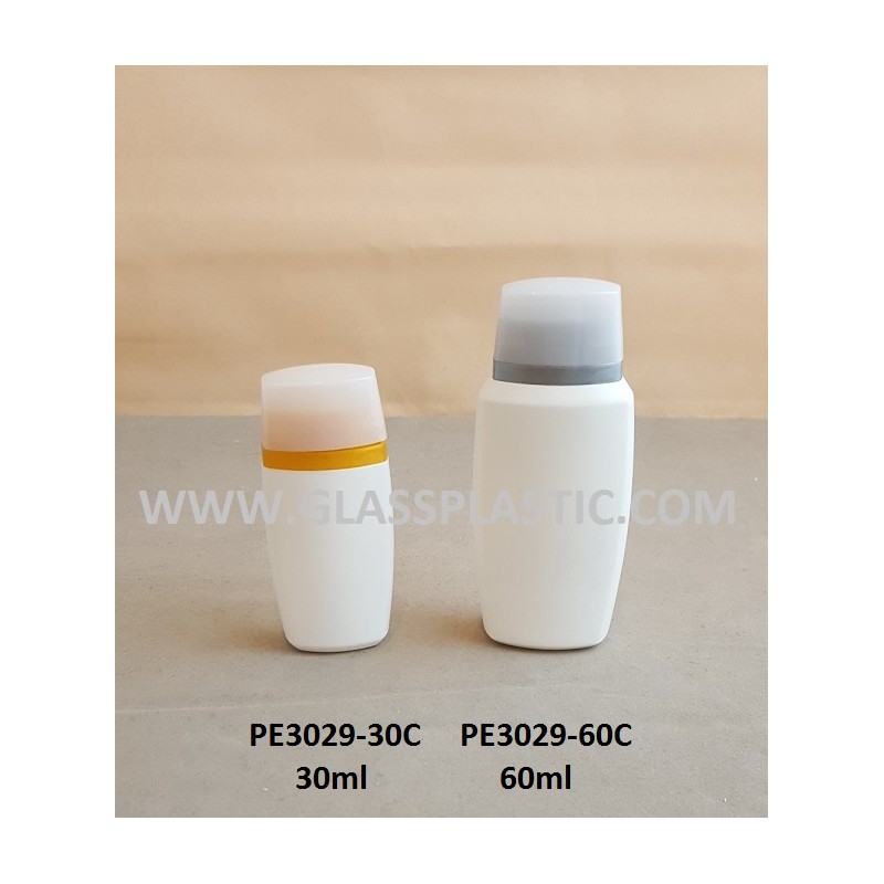 Cosmetic HDPE Bottle: 30ml & 60ml