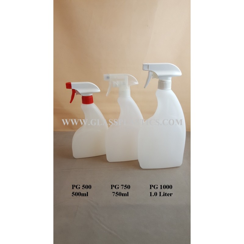 Trigger Sprayer Bottle – 500ml – 1.0 Liter