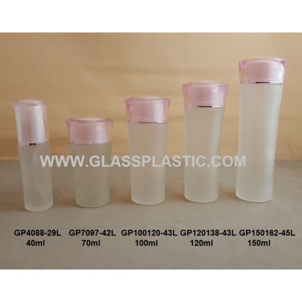 Cosmetic Glass Bottle & Jar - 2