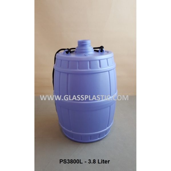 3.8 Liter HDPE Barrel Bottle - Image 2