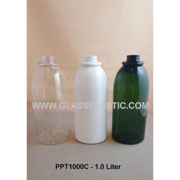 Cosmetic PET bottle: 1.0 liter & 500ml - Image 2