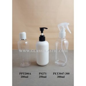 Cosmetic Bottle - 200ml, 250ml & 300ml