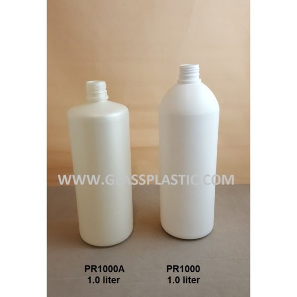 1.0 Liter HDPE Cosmetic Bottle - Image 2