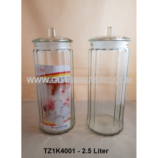 Air Tie Long  Jar - 2.5 Liter