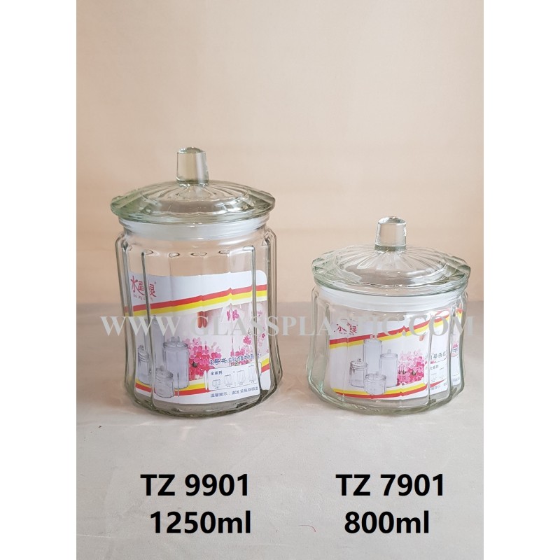 Air Tie Jar – 1.25 Liter & 800ml