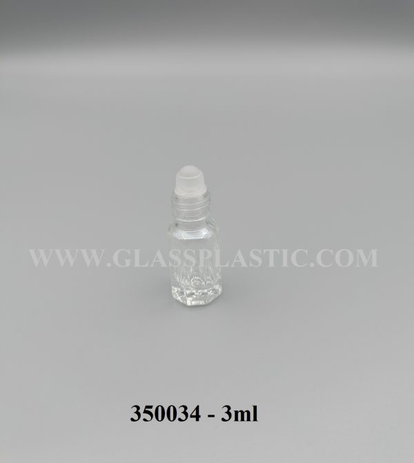 Perfume Roller Glass Bottle - 3ml - Image 2
