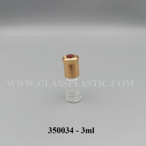 Perfume Roller Glass Bottle - 3ml