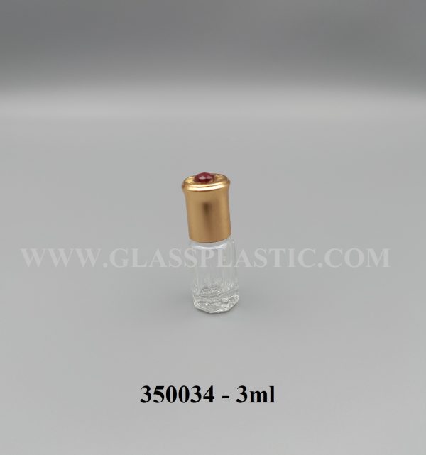 Perfume Roller Glass Bottle - 3ml