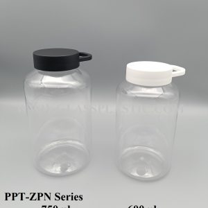 Plastic PET Jar with Handle cap - 600ml & 750ml