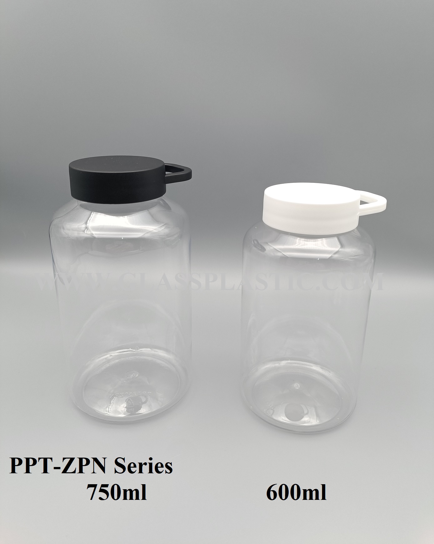 Plastic PET Jar with Handle cap – 600ml & 750ml